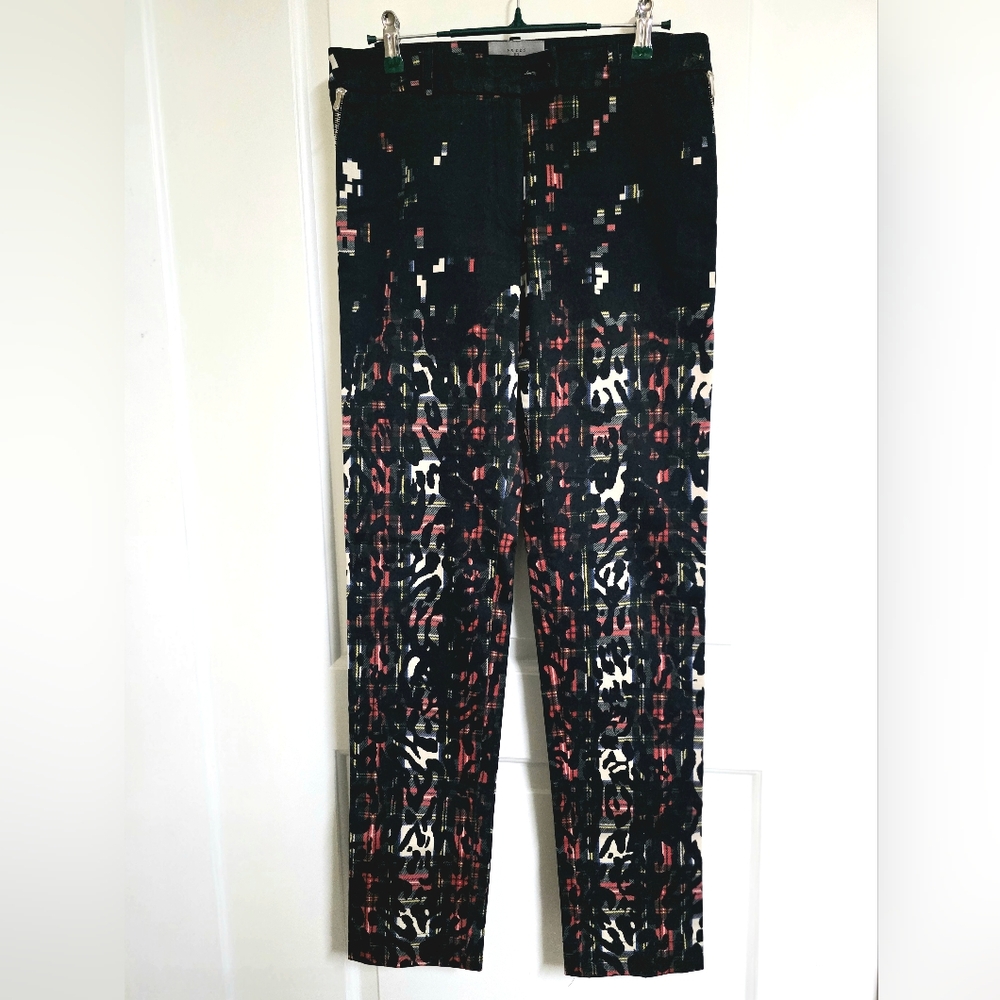 Preen by Thornton Bregazzi Printed Straight Leg Pants Size Small